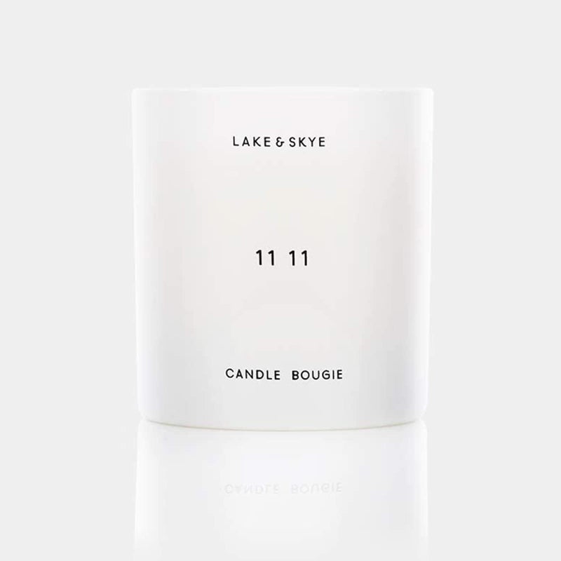Lake & Skye 11 11 Scented Soy Candle - Lead-Free Cotton Candle Wick (50 Hours of Burn Time) - Clean, Sheer, Uplifting Scent - Image 1